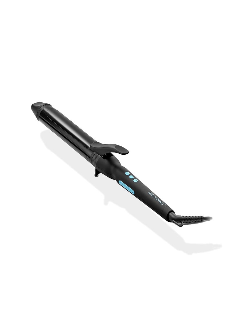 BIO IONIC Bio Ionic Long Barrel Styler, Curling Iron with Moisture Heat Technology & NanoIonic MX, Versatile Curling Wand with Adjustable Heat Settings, Hair Curler with Extended Barrel 