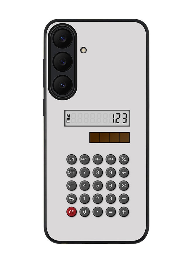 Stylizedd غطاء لهاتف سامسونج جالاكسي S25 FE، حماية كاميرا نحيفة، غطاء هاتف مضاد للصدمات - كالك (أبيض)