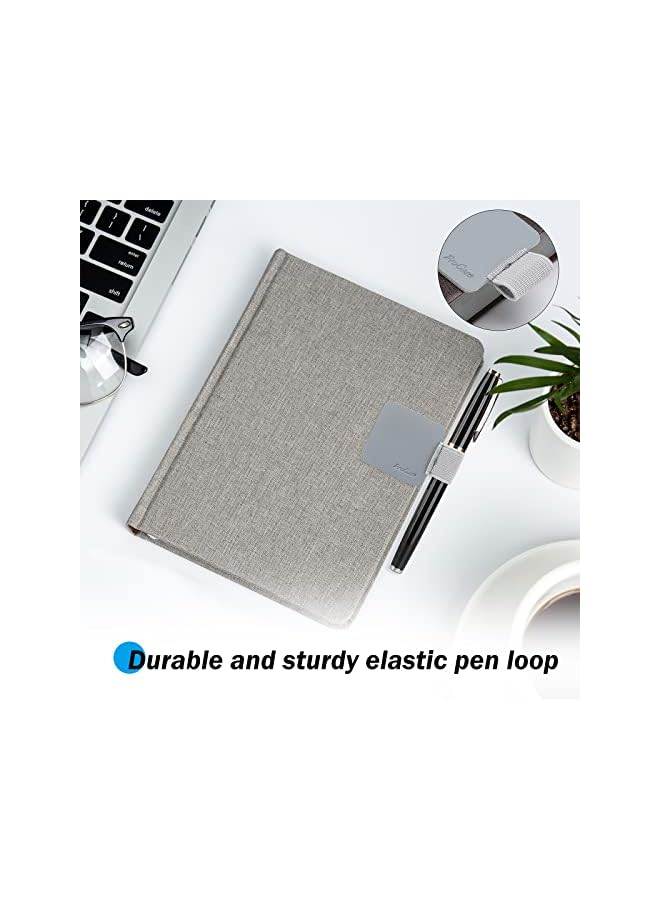 Procases Pack) Procase Pen Loop Holder For Notebooks Journals Planners Tablet Case, Self Adhesive Leather Pencil Holder With Elastic Loop For Pens, Apple Pencil, Stylus Pen -Mint/White/Navy/Grey/Black - Image 3