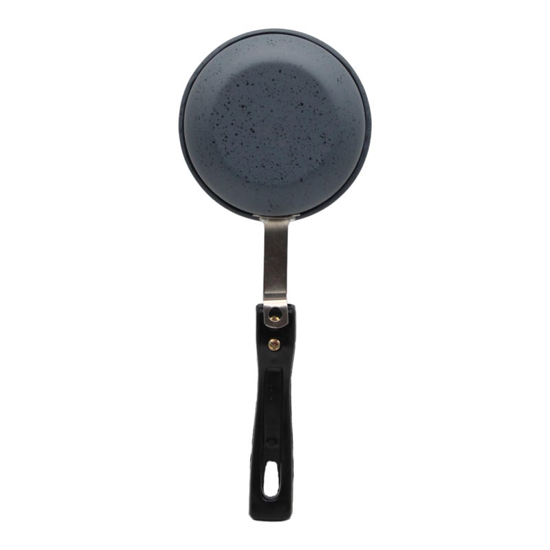 LAZYwindow Nonstick Tadka Pan | 11 cm, Grey | Durable and Compact Pan for Perfect Tempering - Image 3