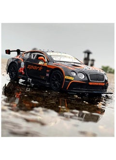 MSZ 1:24 Bentley Continental GT3 Concept Diecast Model Car – Black – Opening Doors, Hood, Lights & Sound  - Image 4