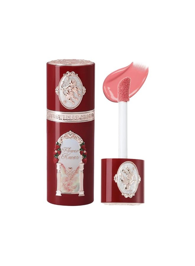 Flower Knows بلوش سائل كيويد الفراولة من فلاور نوز، مقاوم للماء والعرق، بلون متألق يدوم طوال اليوم مع تركيبة مرطبة (04 توهج التفاح، 0.25 أونصة سائلة) - Image 1