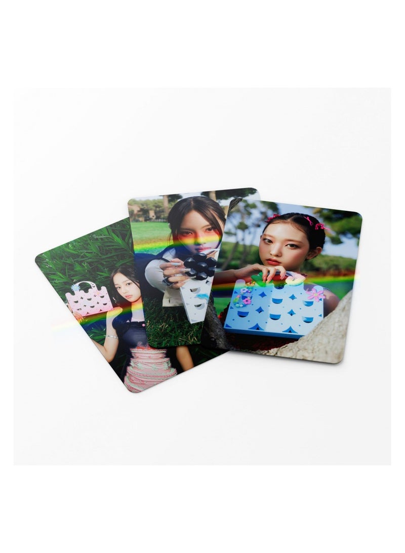 NIBEMINENT 55 Pcs Kpop NJZ Get Up Lomo Cards Card For Fans Collection Gifts - Image 2