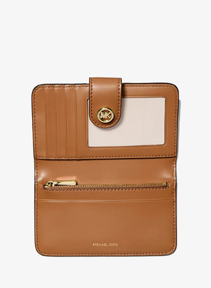 Michael Kors  Mk Pop Charm Medium Tab Trifold Wallet for Women | Best Price UAE