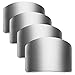 Promifun Promifun Stainless Steel Finger Guard, Kitchen Finger Protector, 4 Pcs of Knife Guard, For Dicing and Slicing in - Image 2