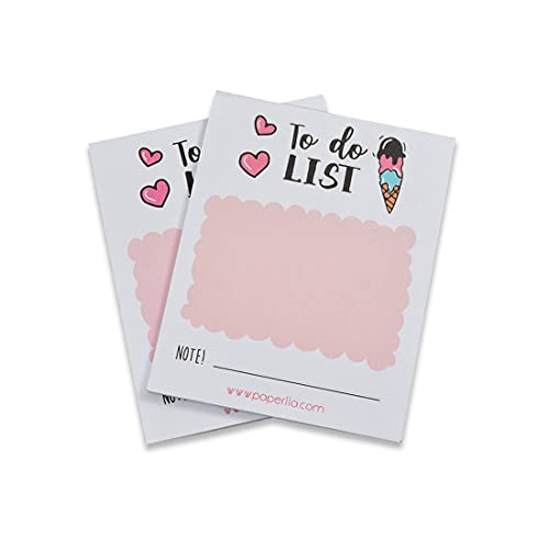 COI 4 Pieces Sticky Notes Pads Small to-Do List Notepad Planning Notes Sticky Notes for Grocery List, Shopping List, to-Do List, Reminders - Image 3