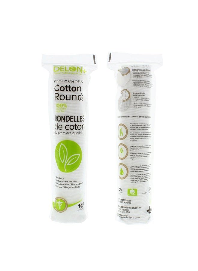 Delon Premium Cosmetic Cotton Rounds, 800 count - Image 2