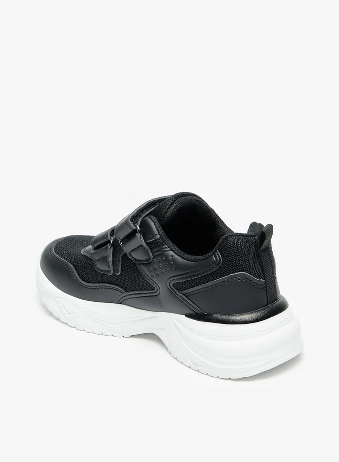 LBL by Shoexpress Boy's Paneled Sports Shoes with Hook and Loop Closure