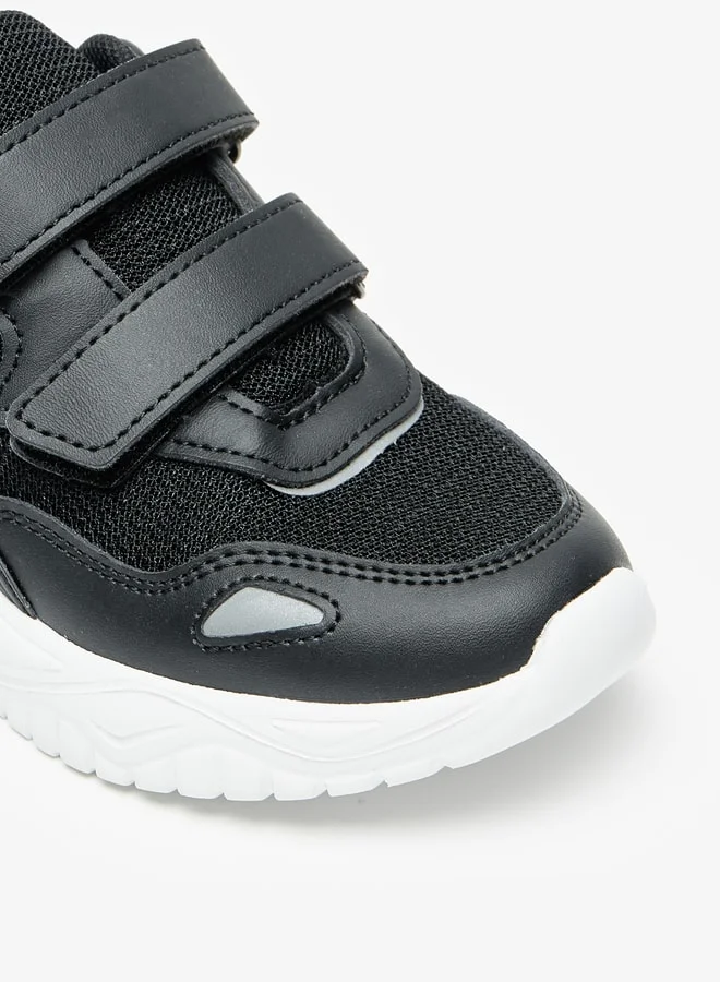 LBL by Shoexpress Boy's Paneled Sports Shoes with Hook and Loop Closure
