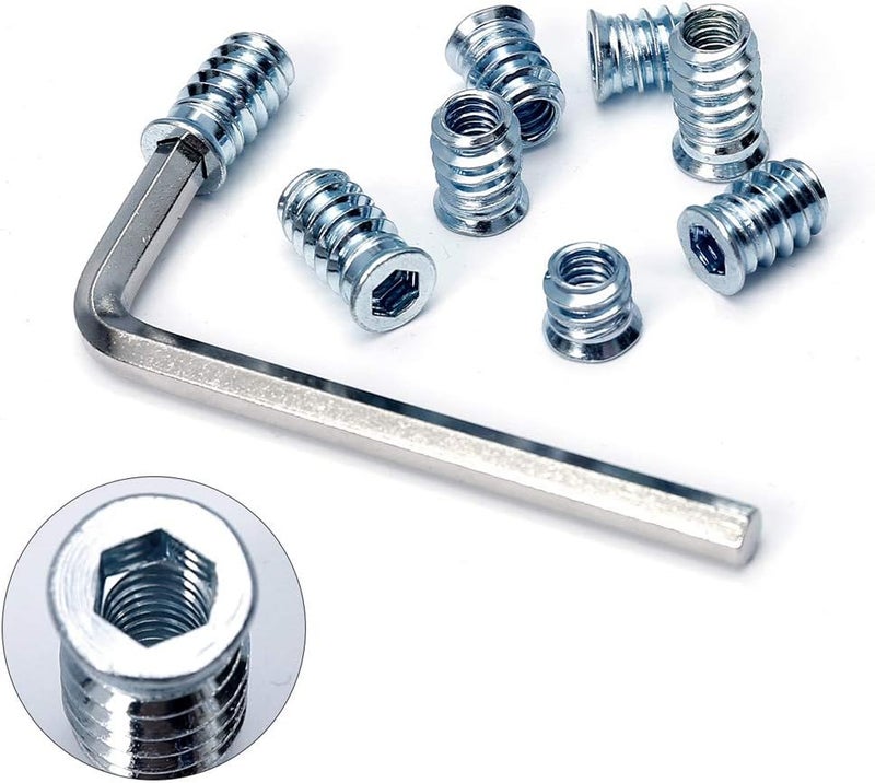 Sprite Science Threaded Insert for Wood 1/4-20 x 10mm 15mm 20mm Screw in Wood Insert Nut Kit 150 Pieces - Image 4