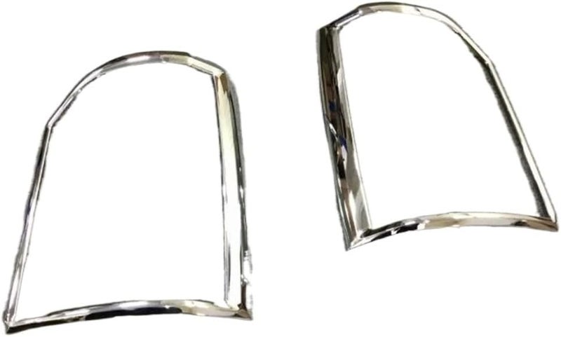 QASULER Chrome Fog Light Lamp Cover Trim for VW Transporter T6 - Image 2