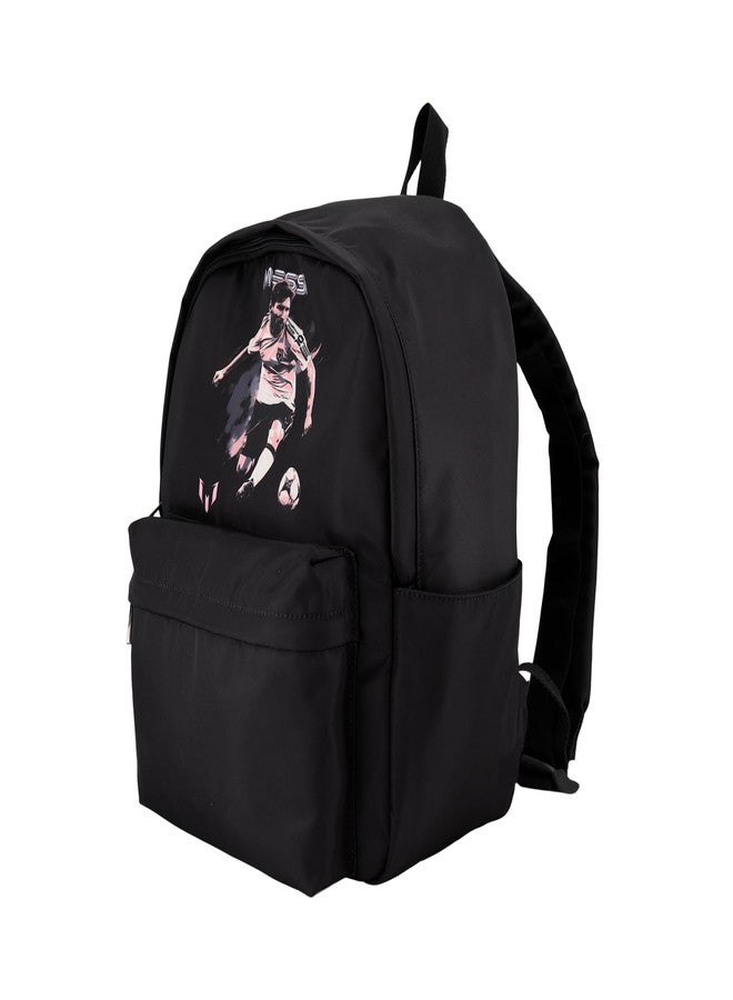 ميسي حقيبة ظهر بتصميم مستوحى من ميسي، حقيبة كتب مزودة بجيوب وأحزمة قابلة للتعديل - Image 3