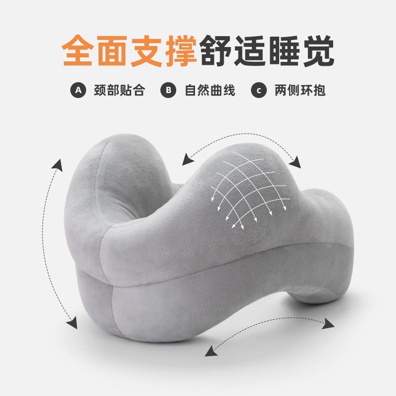 New Cartoon U-Shaped Pillow Neck Support U-Shaped Pillow For Driving, Travel, Portable Office Student Nap Pillow - Image 3