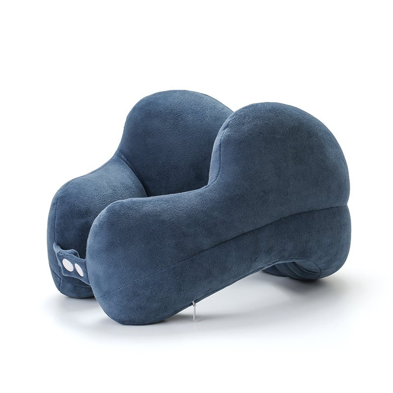 New Cartoon U-Shaped Pillow Neck Support U-Shaped Pillow For Driving, Travel, Portable Office Student Nap Pillow - Image 1