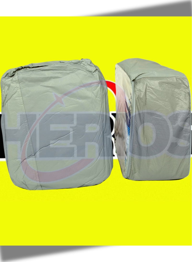 HERIOS Mitsubishi ASX All-Weather Car Cover, Waterproof, Scratch-Resistant, Sun UV Protection - Image 4