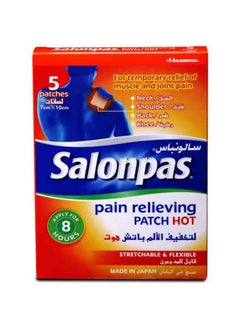 Salonpas Pain Relieving Hot Patch 5 7Cm X 10cm