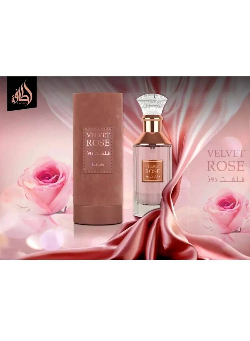 Lattafa Velvet Rose by Lattafa for Women Eau de Parfum 100ml - Image 3