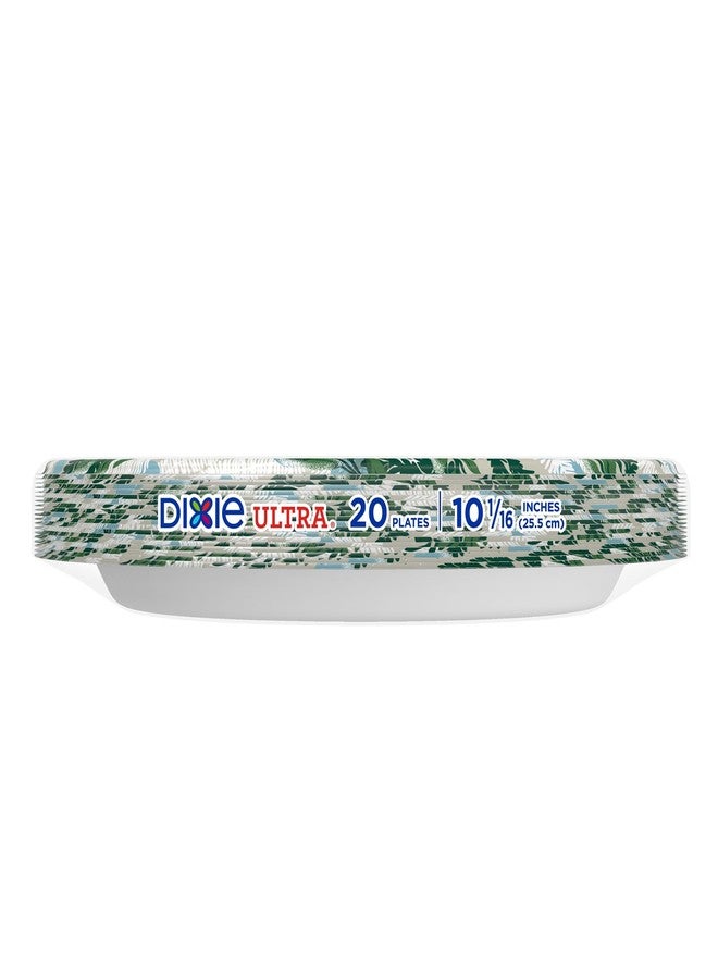 Dixie Ultra Limited Edition Paper Plate, 10 in. Dinner-Size Printed Disposable Plates, 20 ct - Image 3