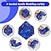 WUQID Infinitycube Fidget Toy Stress Relieving Fidgeting Game for Kids and AdultsCute PocketSized Unique Gadget for Anxiety Relief and Kill Time Blue - Image 4