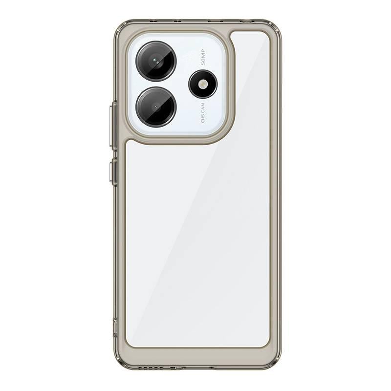 MS غطاء واقي بTPU لـ Redmi Note 14 مع حامل قائم ومغناطيس قوي مع مقاوم للصدمات مع مقاوم للخدش باللون رمادي مغناطيسي بوظيفة حامل من مادة TPU باللون الأحمر باللون الرمادي - Image 1