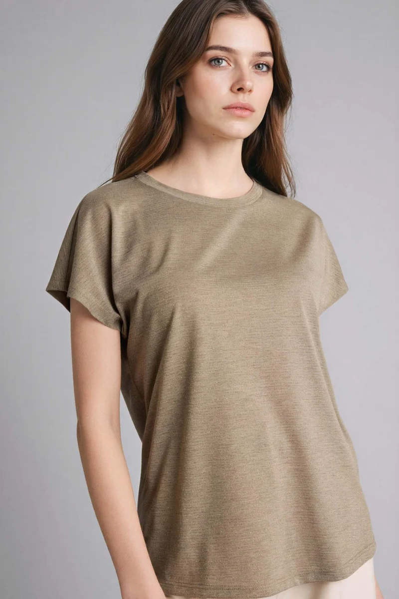 ديفاكتو Crew Neck Short Sleeve T-Shirt