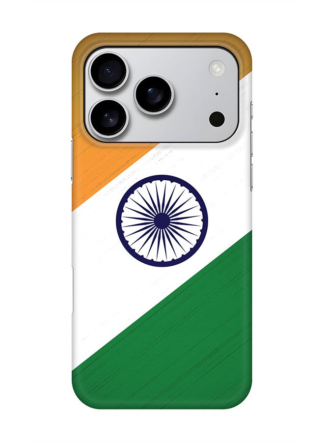 Stylizedd For iPhone 17 Pro,Case, [Compatible with MagSafe] Magnetic cover Slim fit Protection Matte, - Flag Of India