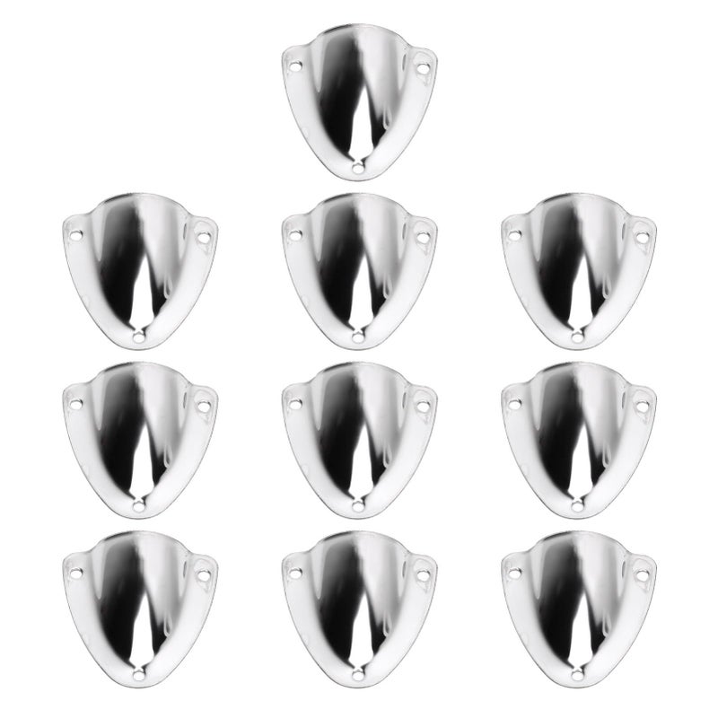 316 Stainless Steel Marine Clampshell Vent Cover 10 Pack 1 77x1 57 Inch For Boat Cable Protection - Image 2