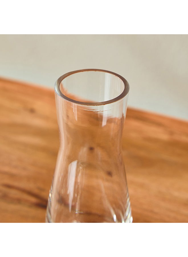 Home Box Kler Clear Glass Vase - 6x6x14 cm - Image 3