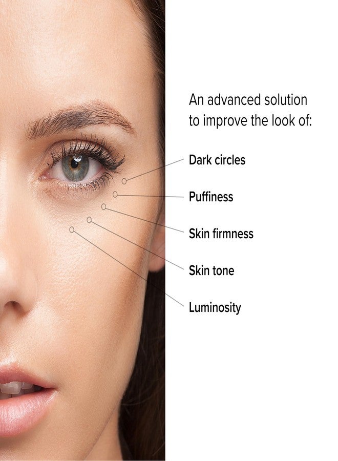 Serovital Beauty Dark Circle Eraser Eye Cream - Brightening & Anti‑Puffiness Under-Eye Treatment with Peptides, Ginseng & Lupin - Hormone-Aware, Clinically Tested - 0.5 oz - Image 2