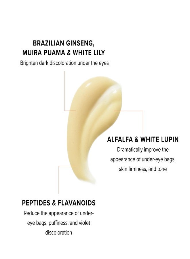 Serovital Beauty Dark Circle Eraser Eye Cream - Brightening & Anti‑Puffiness Under-Eye Treatment with Peptides, Ginseng & Lupin - Hormone-Aware, Clinically Tested - 0.5 oz - Image 3