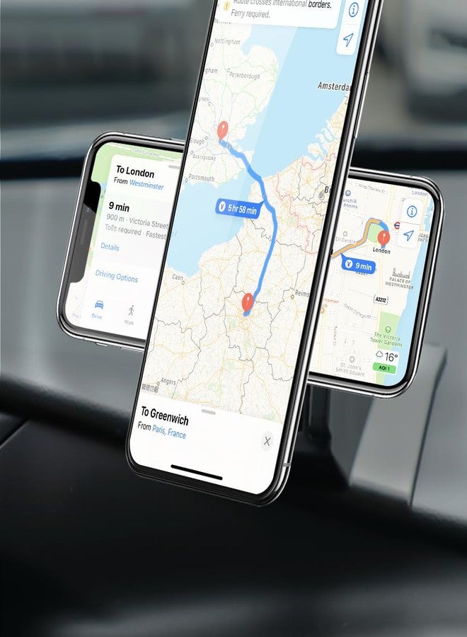 BEERTE Fits MagSafe Car Mount Fit for Ford Explorer 2020-2024 Hands Free Magnetic Car Phone Holder Mount Strong Magnets Car Phone Mount Fit for iPhone 16 15 14 13 12 Series MagSafe Case All Phones - Image 4