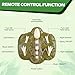 BEMITON Remote Control Dinosaur Toys for Kids Best Birthday Gifts for 3 4 5 6 7 8 9 10 11 12 Year Old Boys Realistic RC Walking Dino Toy with Light Roaring Spray Olive Green - Image 4