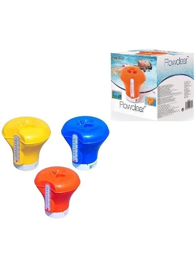 Bestway Flowclear Bestway chemical floater with thermometer assorted - 58209  - Image 1