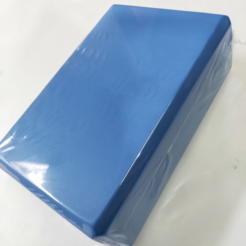 Generic EVA yoga brick 3*6*9 standard EVA high density fitness auxiliary yoga brick factory outlet 180g Blue