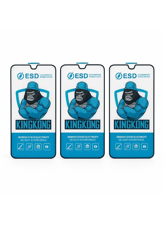 KING KONG "Samsung A16 / A26 / A17 (3-Pack) Shatterproof Screen Protector – Full Coverage, Long-Lasting Protection at a Better Price" - Image 1