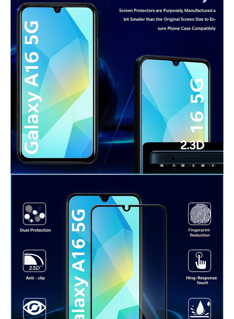 KING KONG "Samsung A16 / A26 / A17 (3-Pack) Shatterproof Screen Protector – Full Coverage, Long-Lasting Protection at a Better Price" - Image 5