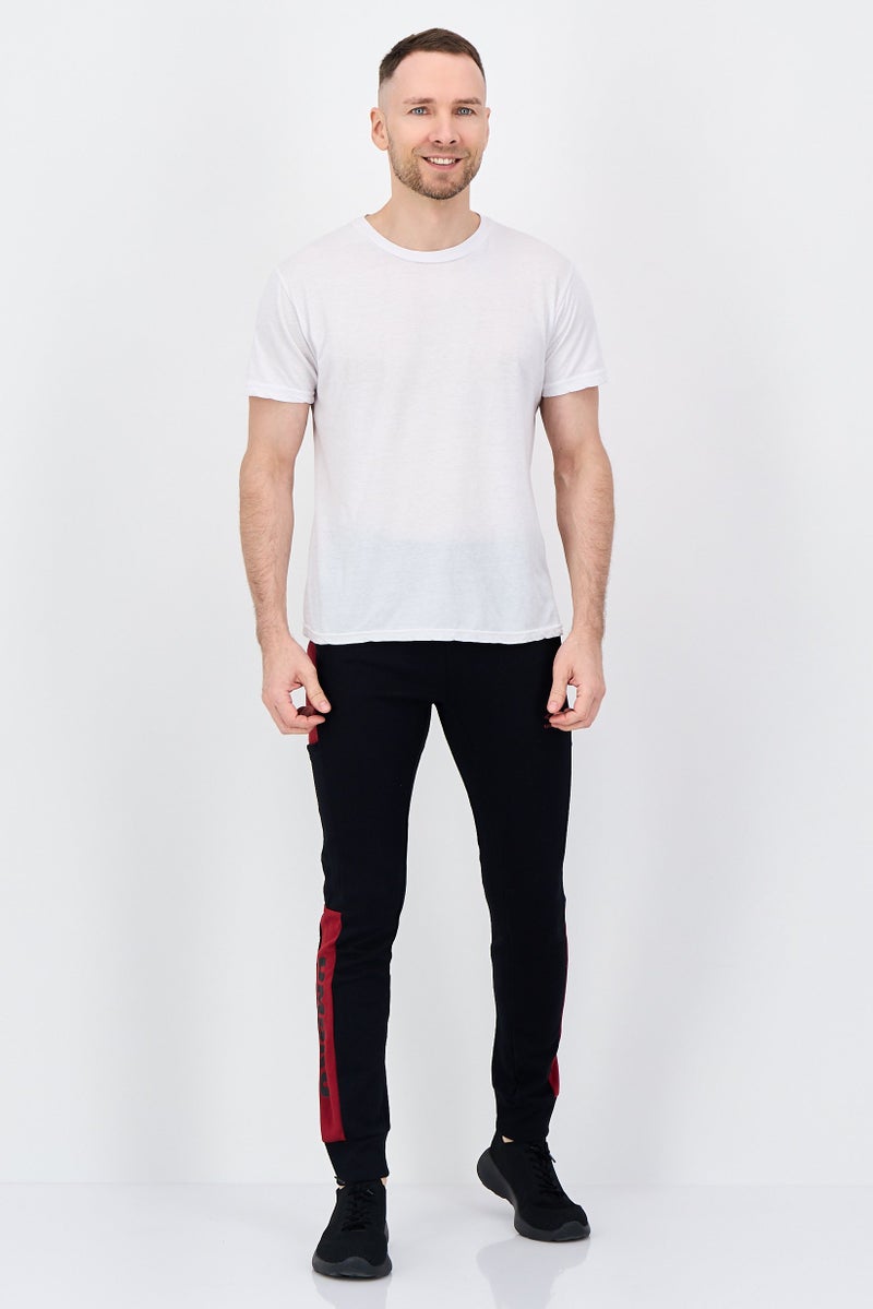 umbro سروال جري رياضي للرجال، مناسب، خارجي، أسود - Image 4