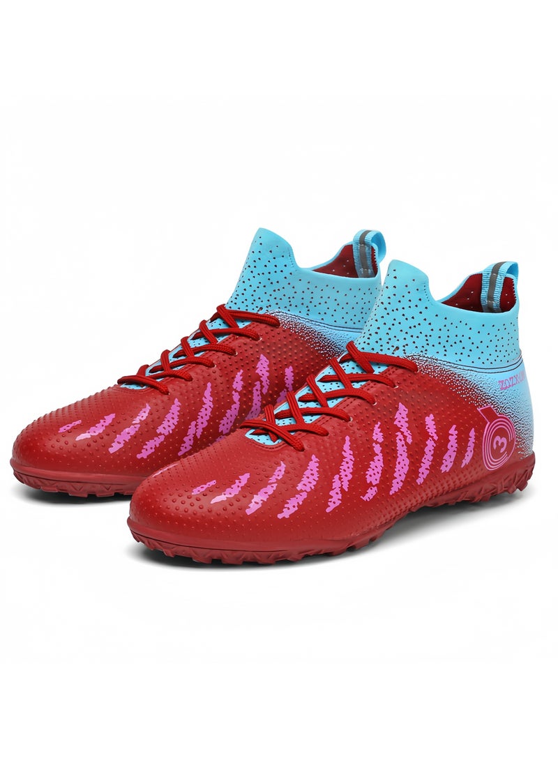 SKT Shiketro New Men's and Women's Soccer Shoes Short Spike Sports Training Shoes - Image 1