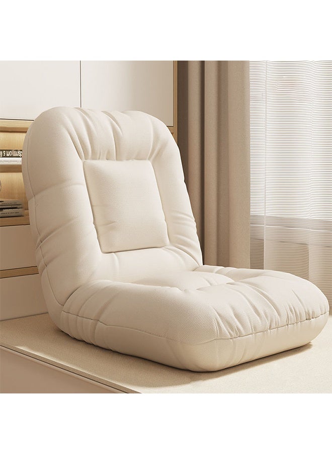 Spides Folding Floor Chair Convertible Flip Floor Lazy Sofa Multi-functional Upholstered Couch Bed with 5 Adjustable Position Indoor Comfy Foam Chaise Lounge Couch Bed for Living Room Bedroom Apartment Small Space - Image 1