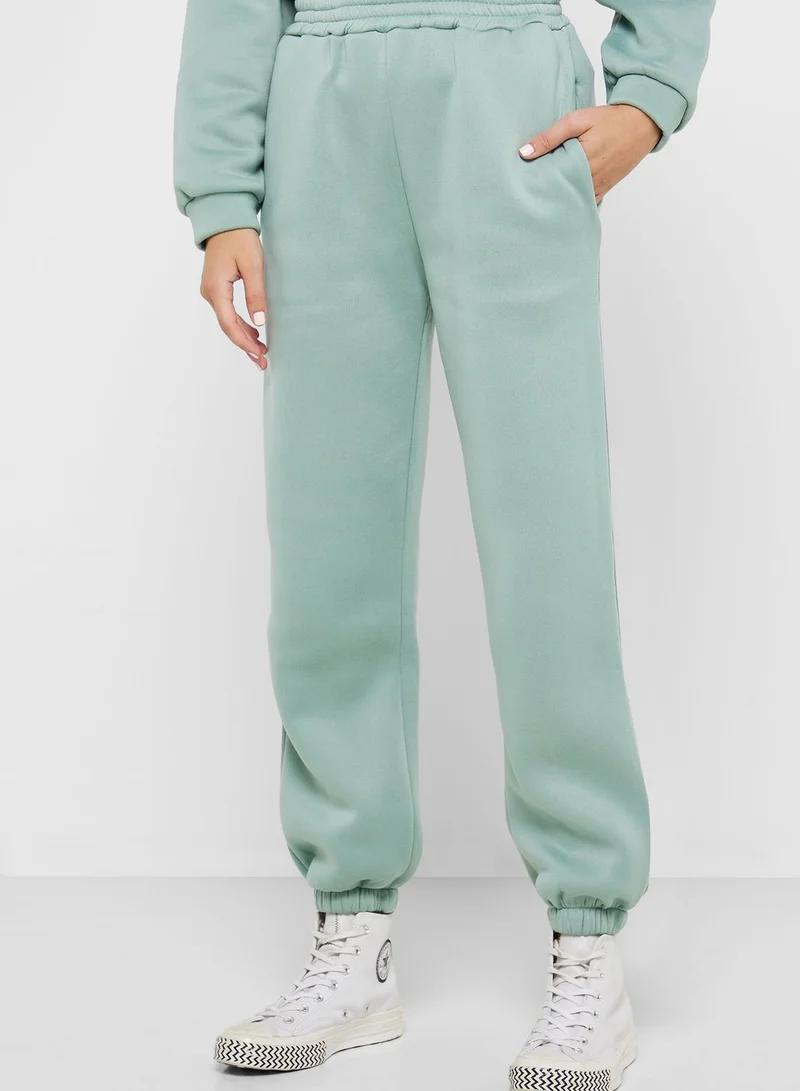 Ginger Front Zip Sweatshirt Jogger Set