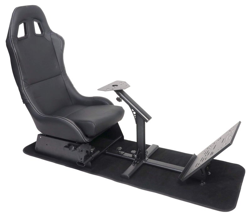 Flash Hawk Racing Seat Gaming Chair Steering Wheel Stand for Logitech G29 Thrustmaster Xbox Playstation PS4 - Image 1