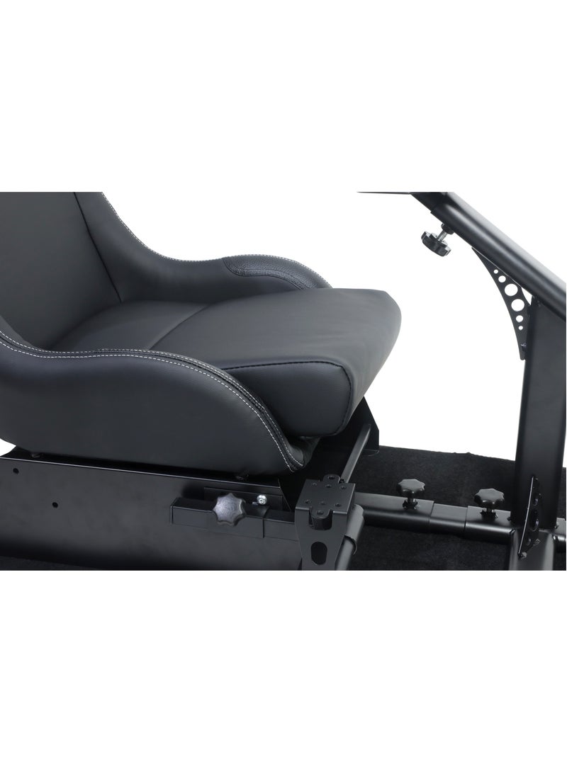 Flash Hawk - Racing Seat Gaming Chair Steering Wheel Stand for Logitech G29 Thrustmaster Xbox Playstation PS4 - Image 1