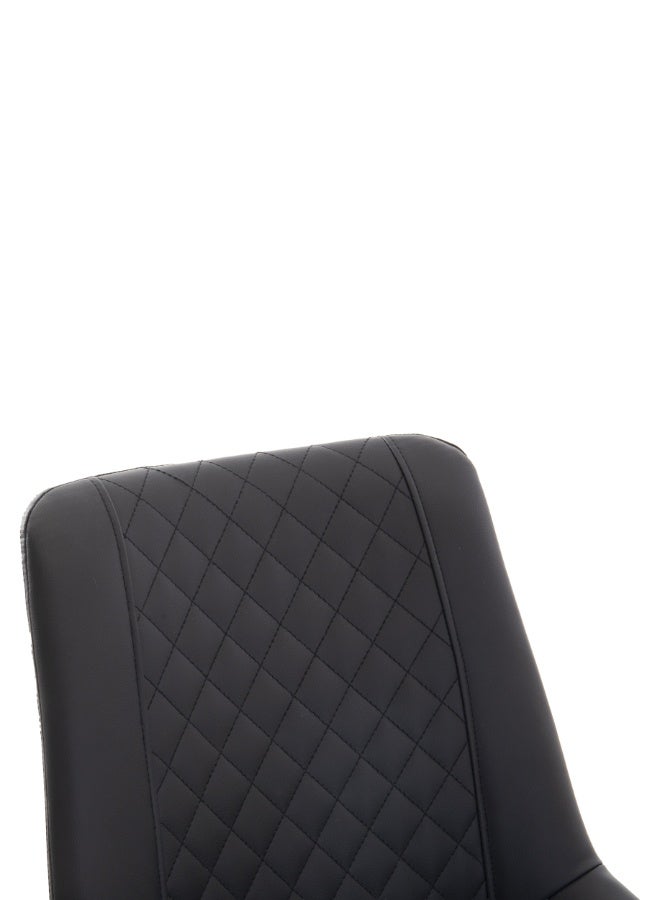 أولييرو طقم من كرسيين طعام باللون الرمادى  الغامق ‎51×57×86 سم‎ - Image 4