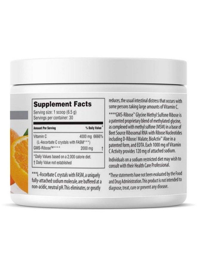 Vitality C - American Nutriceuticals Vitality C 200 Grams; Ultra Highpotency Vitamin C Powder Without Gastric Distress| Enhanced Absorption Neutral Ph With Gmsribose Complex - Image 1