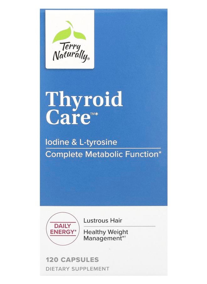 Terry Naturally Thyroid Care  120 Capsules 