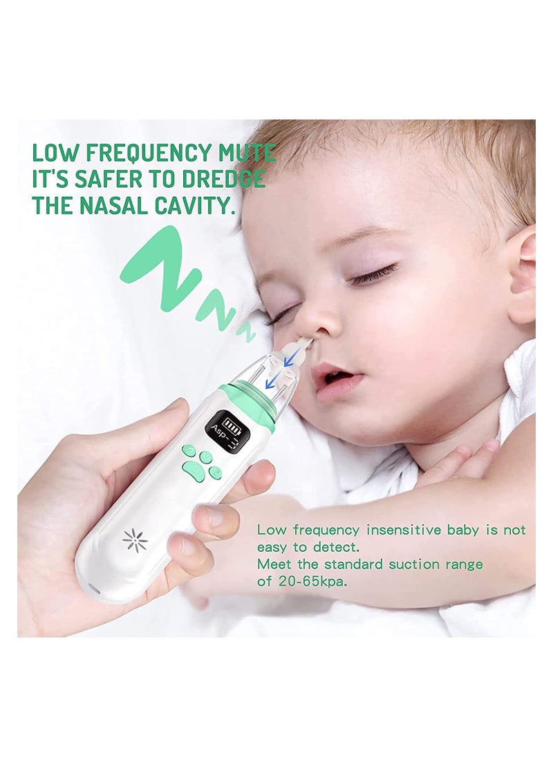 Joshberg - Baby Nasal Aspirator,Electric Baby Nasal Aspirator,Baby Nose Sucker,with Music and Light Soothing Function - Image 1