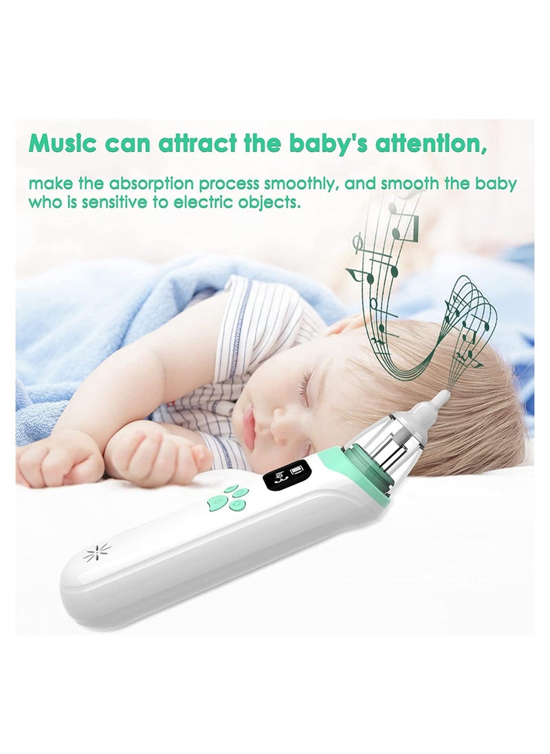 Joshberg - Baby Nasal Aspirator,Electric Baby Nasal Aspirator,Baby Nose Sucker,with Music and Light Soothing Function - Image 1