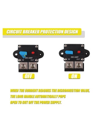 300A Circuit Breaker, Resettable Circuit Breaker, 300 amp Self Recovery Circuit Breaker, DC Circuit Breaker, Smart Circuit Breaker, Manual Reset Button for Car Audio and Amps - pzsku/ZAAE1383DCE9D3267FE19Z/45/_/1736797631/d0490dd9-da6f-411d-b2fe-cd274eb02da3