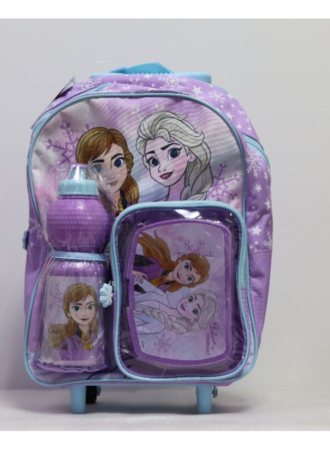 Disney FROZEN Disney Frozen Junior 3 In 1 Trolley Bag 14-Inch FKA-025-101 - Image 1