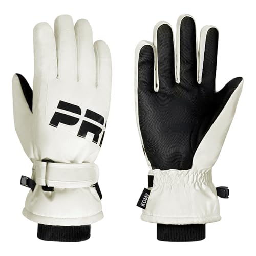 TecoKart® Waterproof Gloves for Men Bike Riding – Warm Fleece Lined Bike Gloves with Touchscreen Fingertips, Windproof Winter Protection Riding Gloves for Men & Women - Image 1